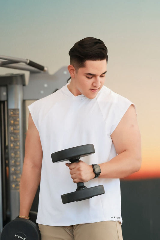 Waves of Pastel - Shoulder Cut Hoodie