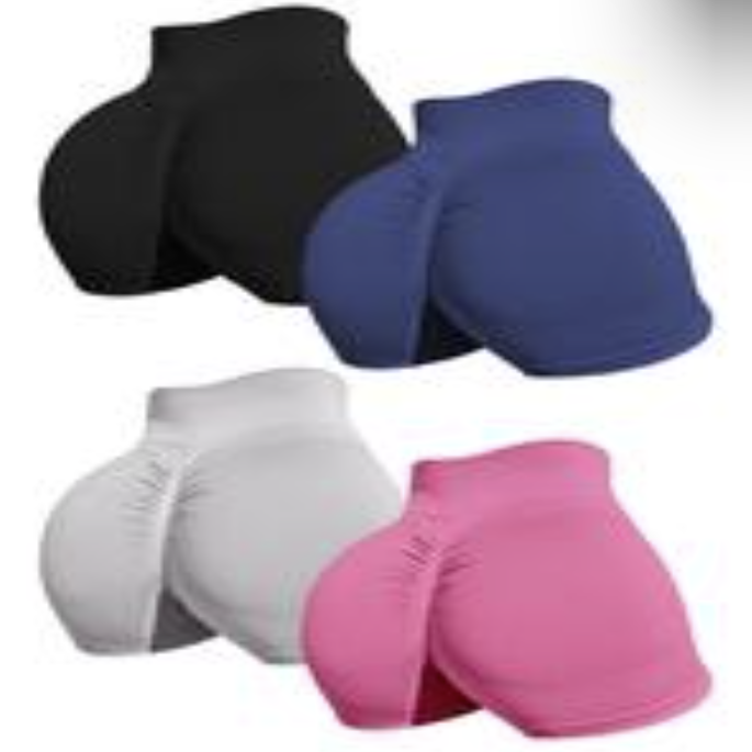 Conch Booty Shorts- Navy Blue