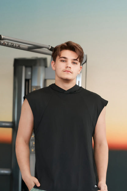 Waves of Pastel - Shoulder Cut Hoodie