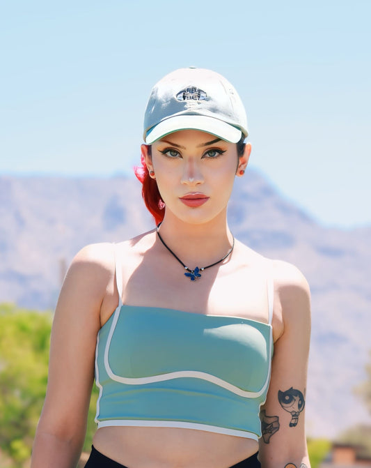 Waves of Pastel- Colorblock Top