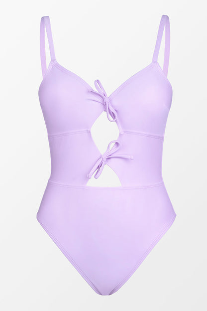 Summer Glow Up Tunneled Cutout One Piece Swimsuit