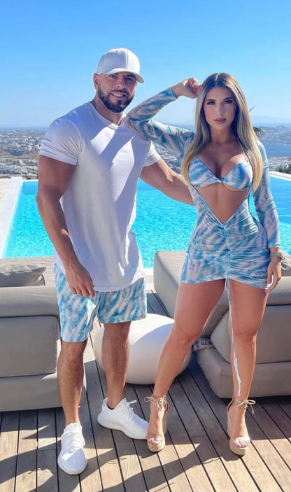 AGUA MEN TRUNKS 5.5" & 7.5" STRETCH by Papi Swim