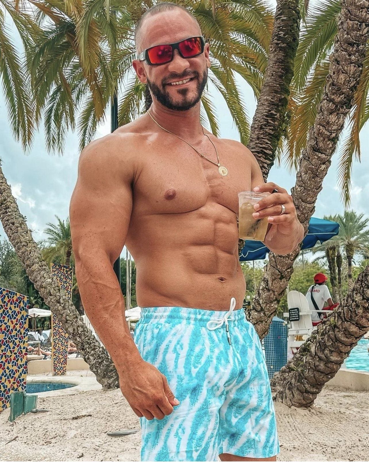 AGUA MEN TRUNKS 5.5" & 7.5" STRETCH by Papi Swim