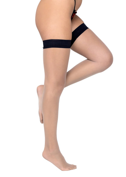 Top Colored Stay Up Stockings
